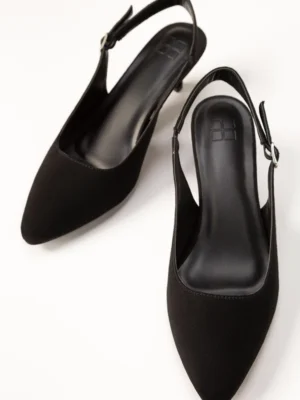 Black shoes court shoes