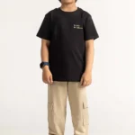 charcoal shirt kid dress