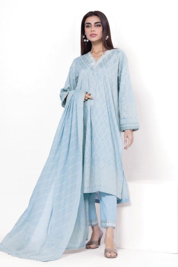 Stitched Lawn 2 Piece | Top and Dupatta